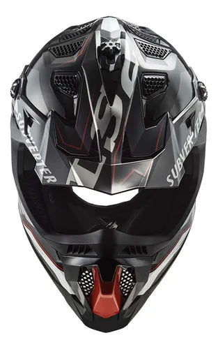 CASCO CROSS LS2 SUBVERTER ARCHED NGO/PLA/TITAN MX700